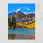 Carte Postale Maroon Bells à Aspen, Colorado (Devant)
