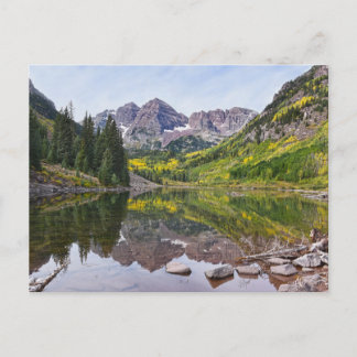 Carte Postale Maroon Bells en Automne, Colorado
