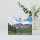 Carte Postale Maroon Bells et Maroon Lake (Debout devant)