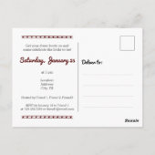 Carte Postale Maroon Le Dernier Ride de la Mariée (Dos)