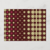 Carte Postale Maroon Modern Thank You Card (Devant)