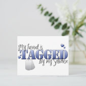 Carte Postale Marqué (Debout devant)