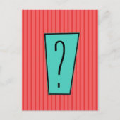 Carte Postale Marque de question (Devant)