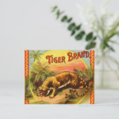 Carte Postale Marque Tiger 1900 (Debout devant)
