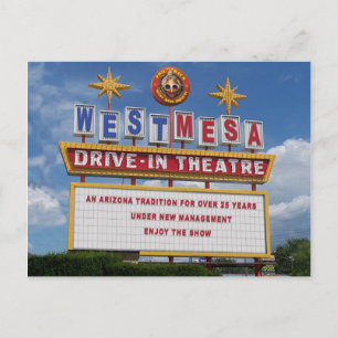 Carte postale Marquee Drive-In West Mesa