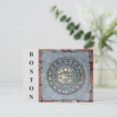 Carte Postale Marqueur historique du sentier de la liberté du Ma (Debout devant)