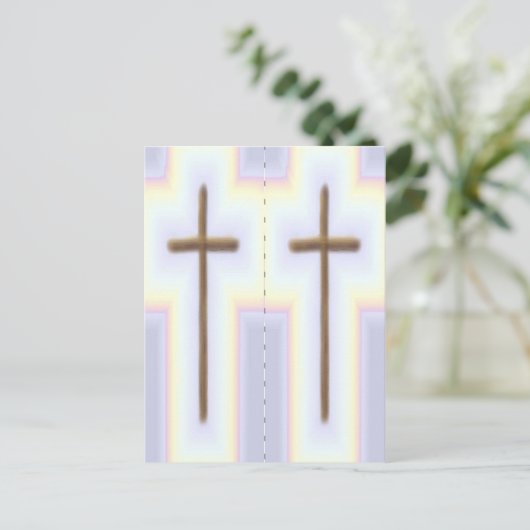 Carte Postale Marqueurs Rainbow Cross (Debout devant)