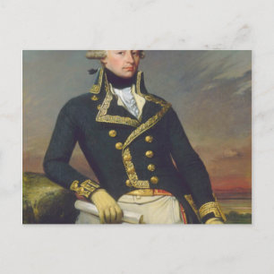 Carte Postale Marquis De Lafayette Portrait