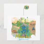 Carte Postale Marrakech (Devant / Derrière)