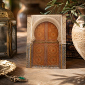Carte Postale Marrakech colorée Architecture marocaine