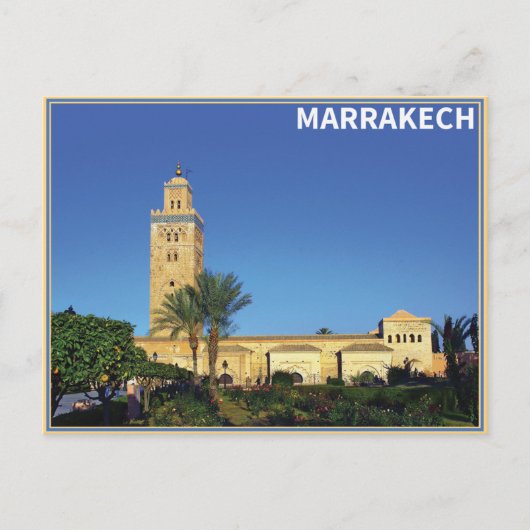 Carte Postale Marrakech - Maroc (Devant)