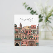 Carte Postale Marrakech Maroc Travel (Debout devant)