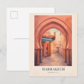 Carte Postale Marrakech Postcard (Devant / Derrière)