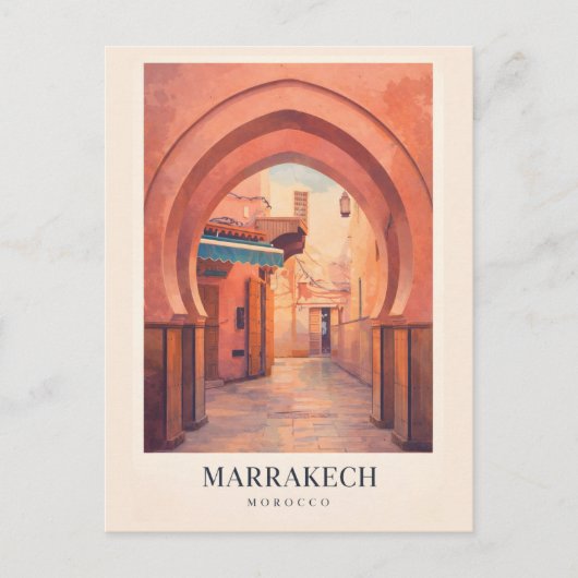 Carte Postale Marrakech Postcard (Devant)
