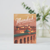 Carte Postale Marrakech vintage (Debout devant)