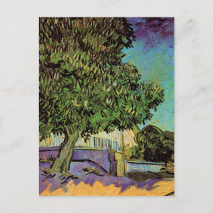 Carte Postale Marronnier en fleurs par Vincent van Gogh
