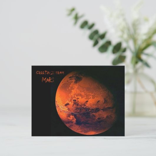 Carte Postale Mars (Debout devant)