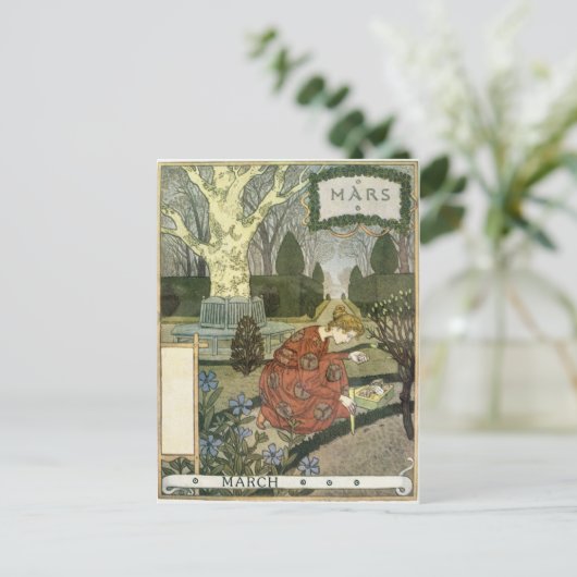 Carte Postale mars (Debout devant)