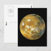 Carte Postale Mars (Devant / Derrière)
