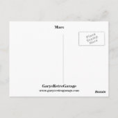 Carte Postale Mars (Dos)