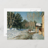 Carte Postale Mars 1895 (Devant / Derrière)