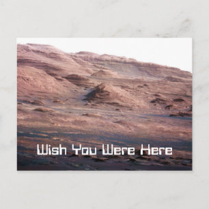 Carte postale Mars amusante