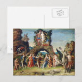 Carte Postale Mars et Vénus La Parnasse par Andrea Mantegna (Devant / Derrière)