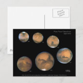 Carte Postale Mars Opposition 1995-2005 (Devant / Derrière)