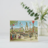 Carte Postale Mars-Passé sur la Place de la République (Debout devant)