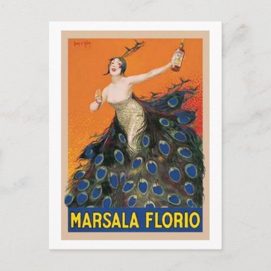 Carte Postale Marsala Florio (Devant)