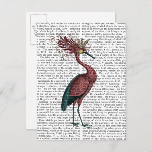 Carte Postale Marsala Heron (Devant / Derrière)