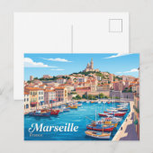 Carte Postale Marseille France (Devant / Derrière)