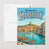 Carte Postale Marseille France (Devant / Derrière)