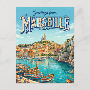 Carte Postale Marseille France