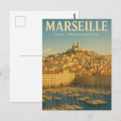 Carte Postale Marseille — France (Devant / Derrière)