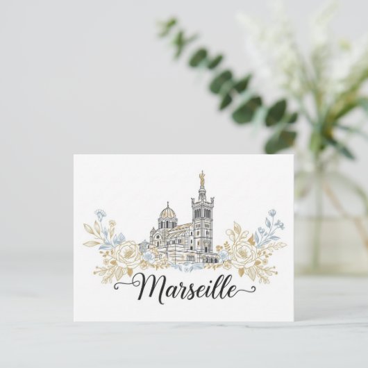 Carte Postale Marseille France Travel (Debout devant)