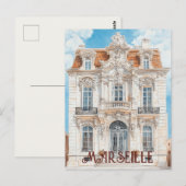 Carte Postale Marseille France Travel (Devant / Derrière)