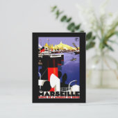 Carte Postale Marseille, France Vintage voyage (Debout devant)