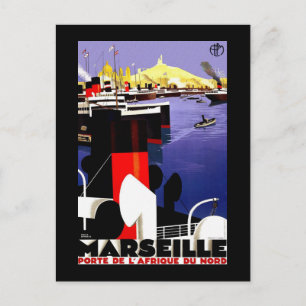 Carte Postale Marseille, France Vintage voyage