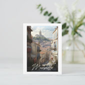 Carte Postale Marseille - illustration (Debout devant)