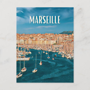 Carte Postale Marseille Photo Vintage 