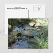 Carte Postale Marsh Creek au printemps (Devant / Derrière)