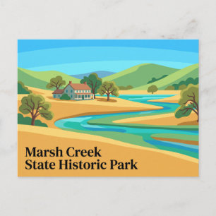 Carte Postale Marsh Creek State Historic Park Californie