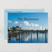 Carte Postale Marsh Harbour à Abaco Les Bahamas (Devant / Derrière)