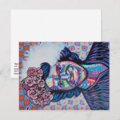 Carte postale Marsha P. Johnson (Devant / Derrière)