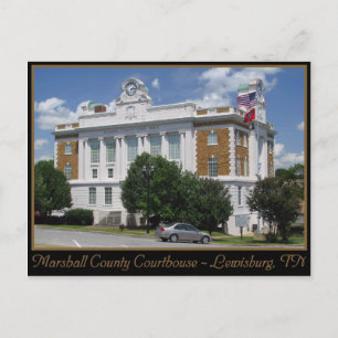 Carte Postale Marshall County Courthouse - Lewisburg, TN