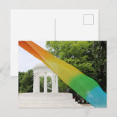 Carte Postale Marshall Michigan Pride Rainbow  (Devant / Derrière)