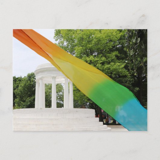 Carte Postale Marshall Michigan Pride Rainbow  (Devant)