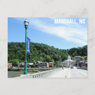 Carte Postale Marshall North Carolina Photo de voyage