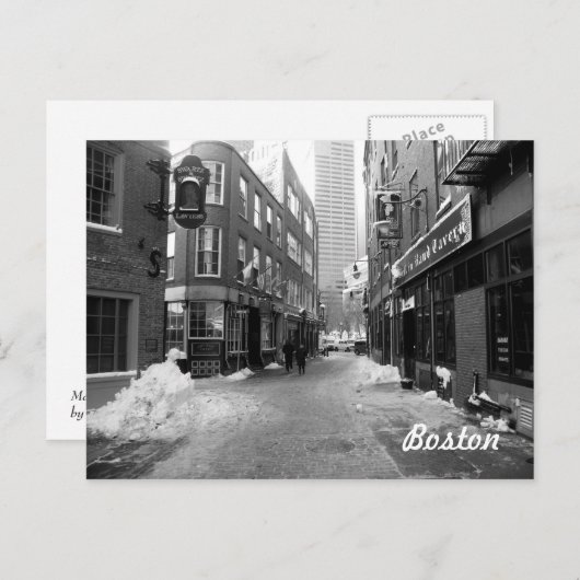 Carte Postale Marshall Street (Devant / Derrière)